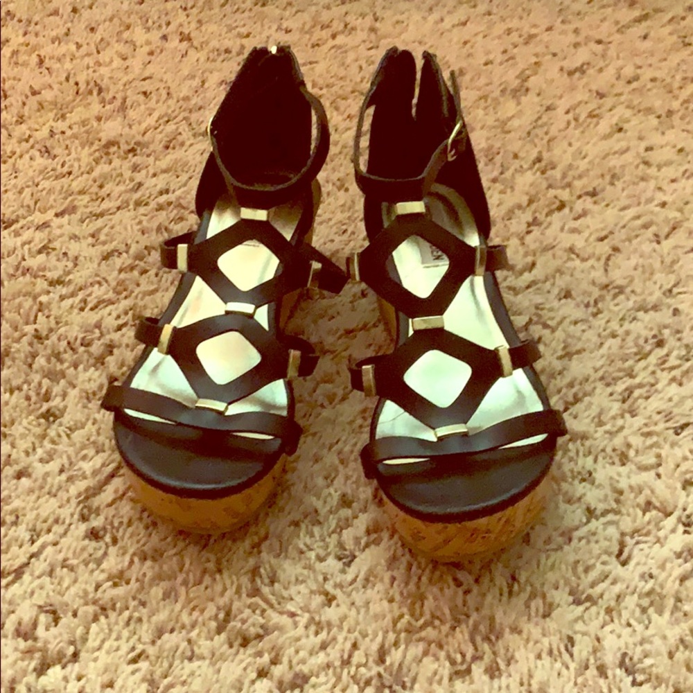 Black sandals